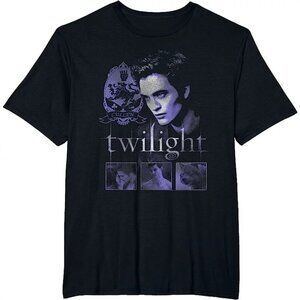 Twilight Edward And Icons Shirt Movie Graphic Fan Vampire Saga T-Shirt 90
